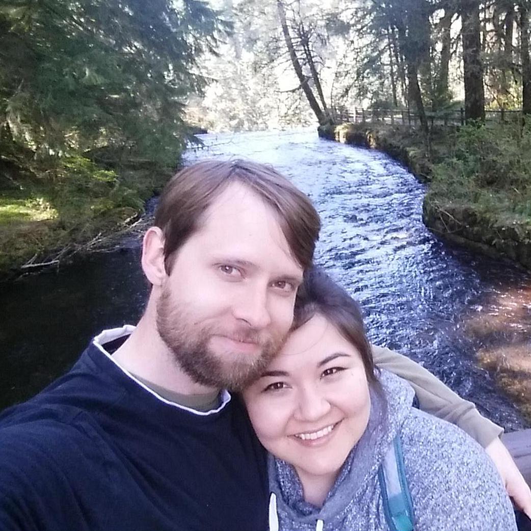 Hiking the trails in Silver Falls, OR - Budd just got back from spending a 3 week work trip in Kentucky and we absolutely hated being apart for that time.