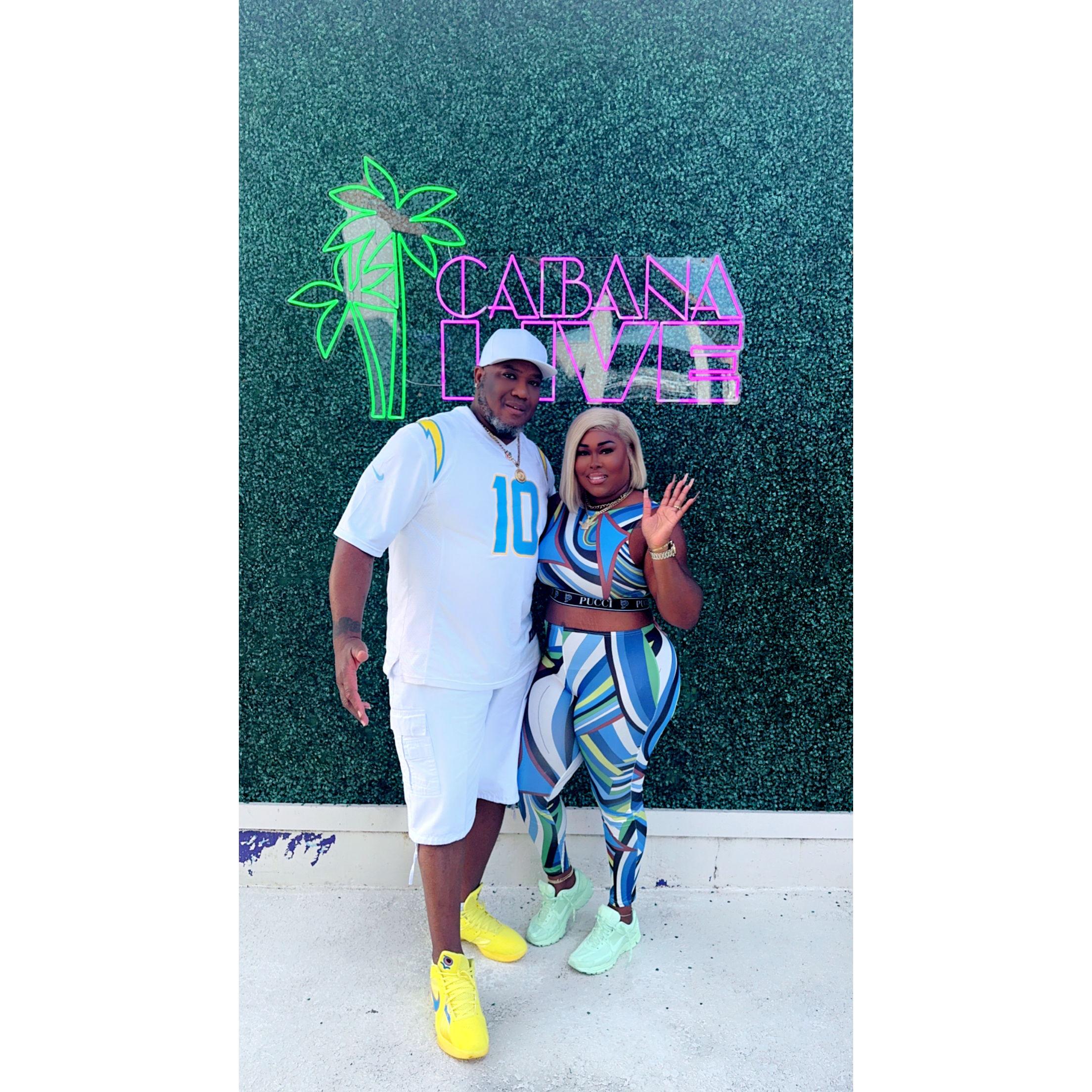Our outing to the Infamous Cabana Live