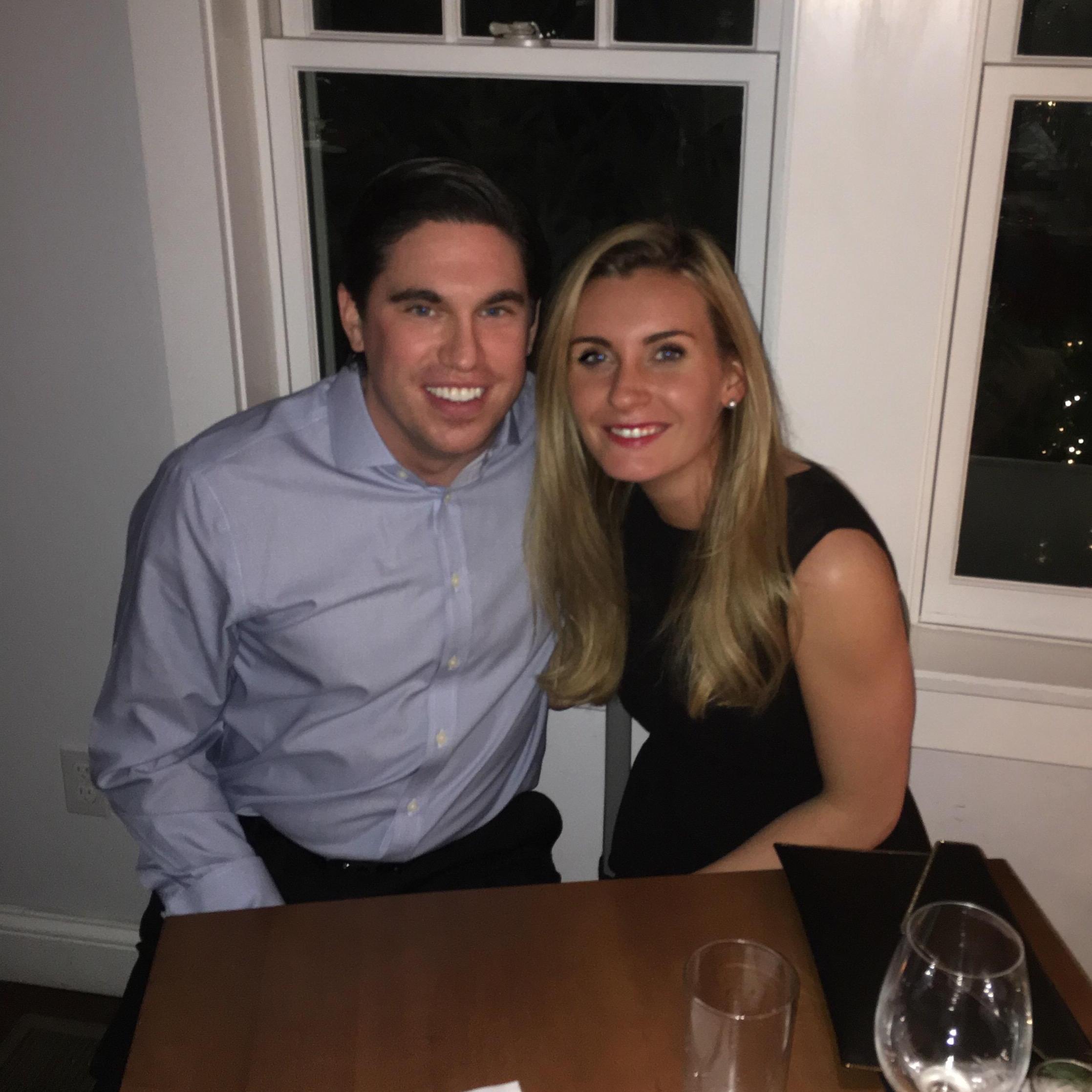 Our first New Years Eve together, on the North Fork @ Caci Restaurant