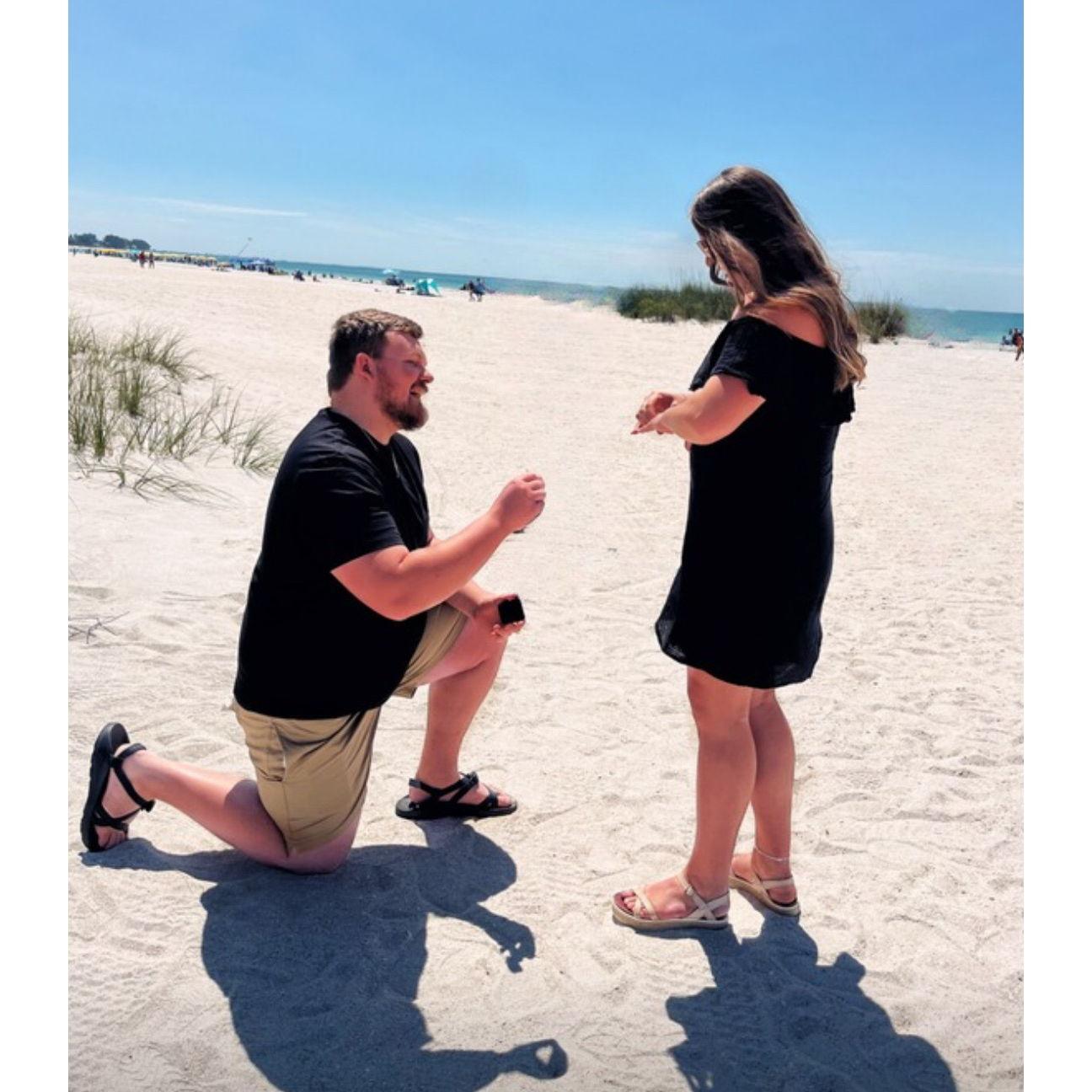 The engagement in St Pete, FL