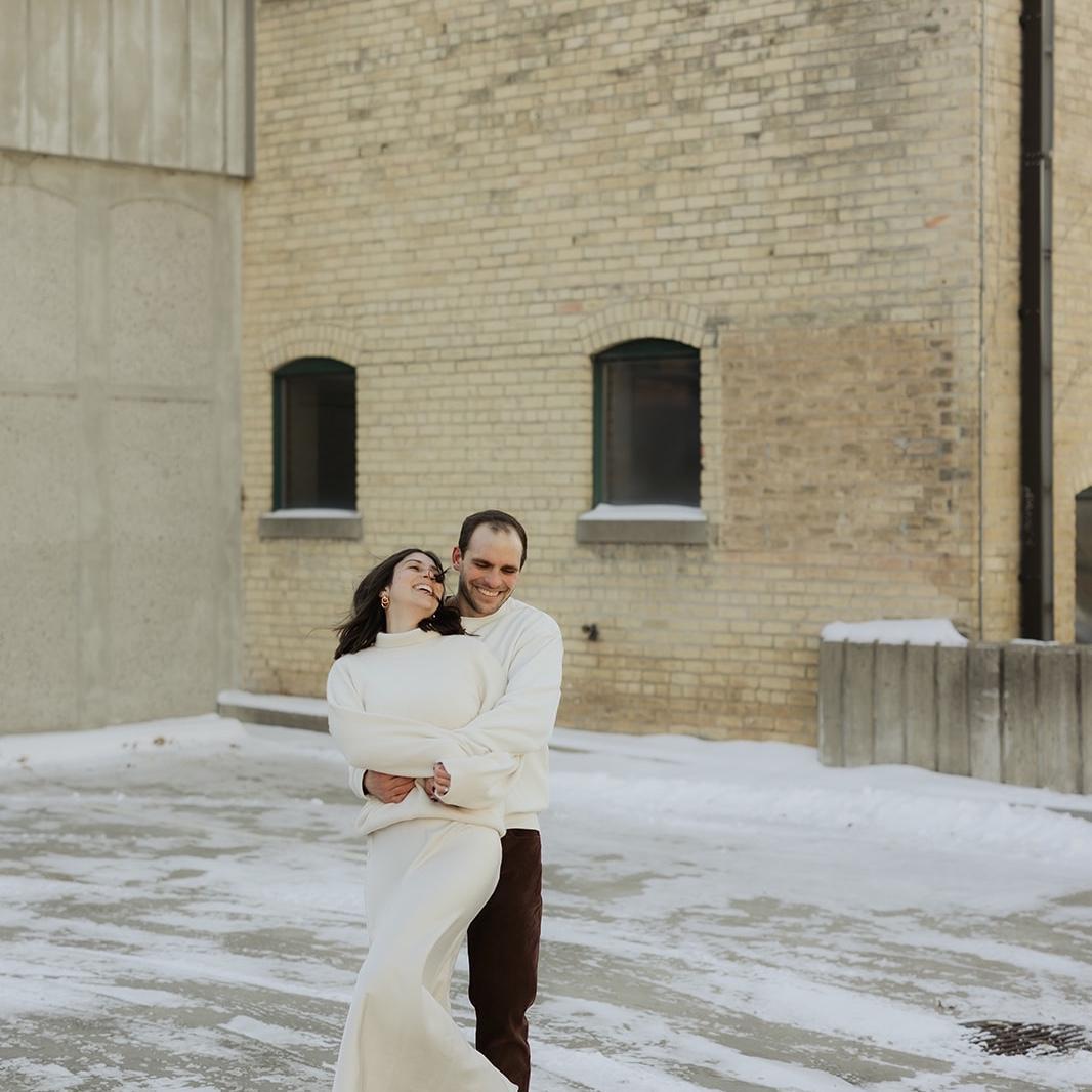 Engagement photos in Northfield, MN.