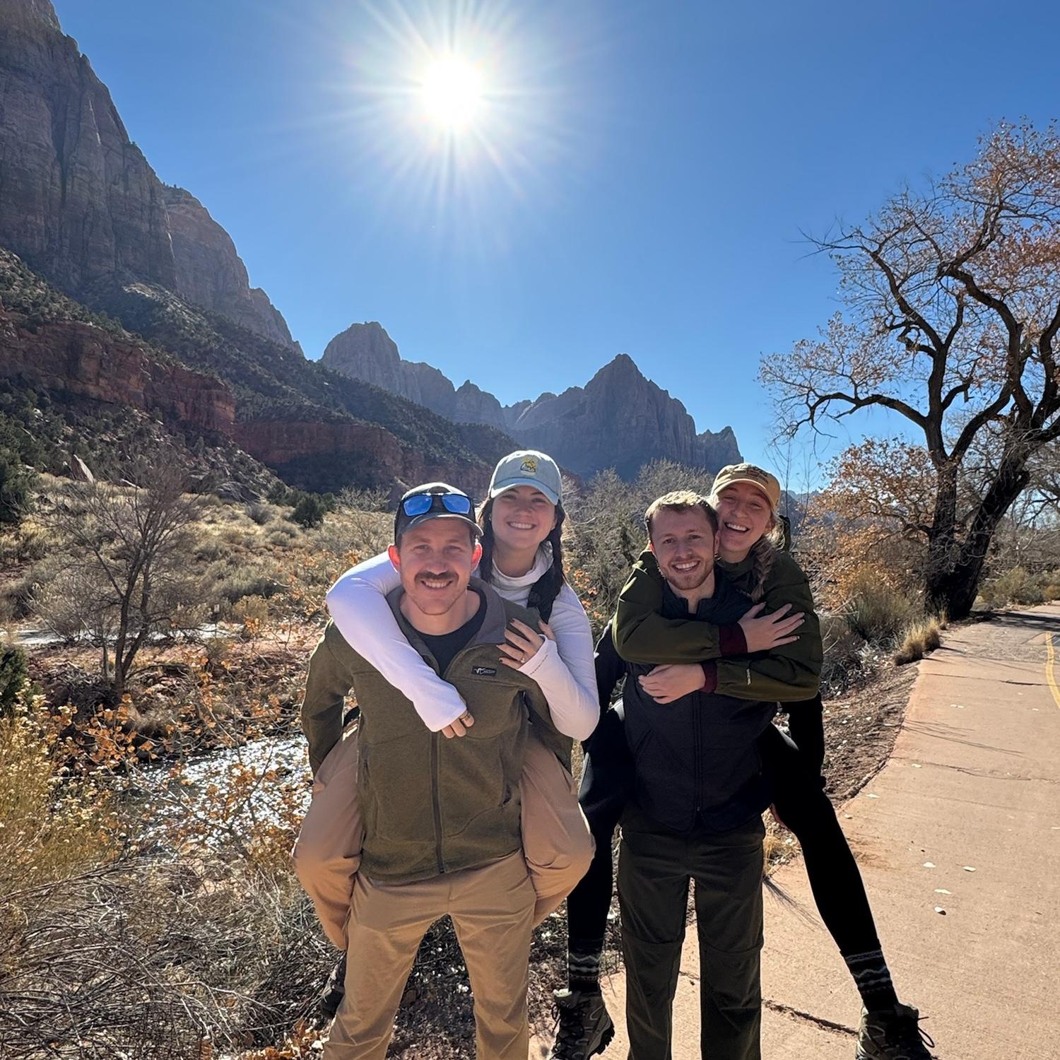 New Years in Utah with the Muellers and Bears