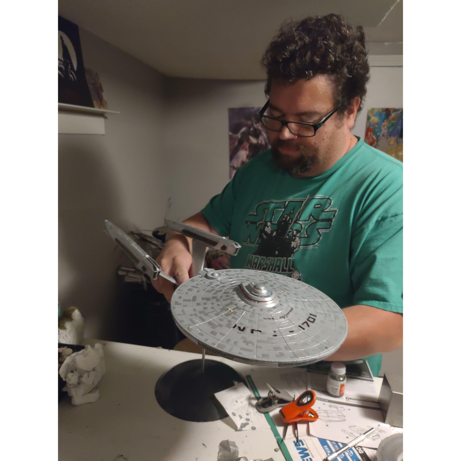 A man of many hobbies!