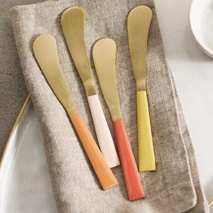 Color Dipped Spreaders, Set of 4