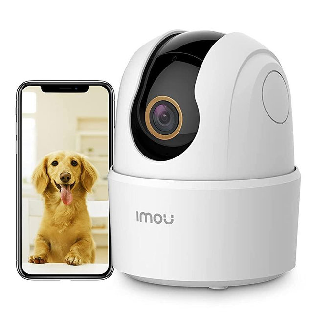 Imou 2K Indoor Security Camera 2.4GHz WiFi Camera for Home Security, Plug-in Surveillance Camera 4MP, IP Camera 360 View with Human & Sound Detection, Night Vision, 2-Way Audio, Smart Tracking