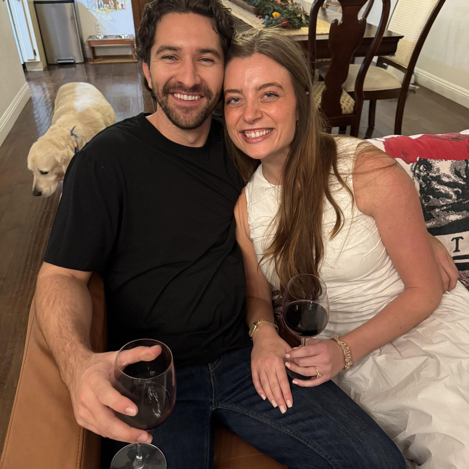An engagement party that Josh's mom threw for us!