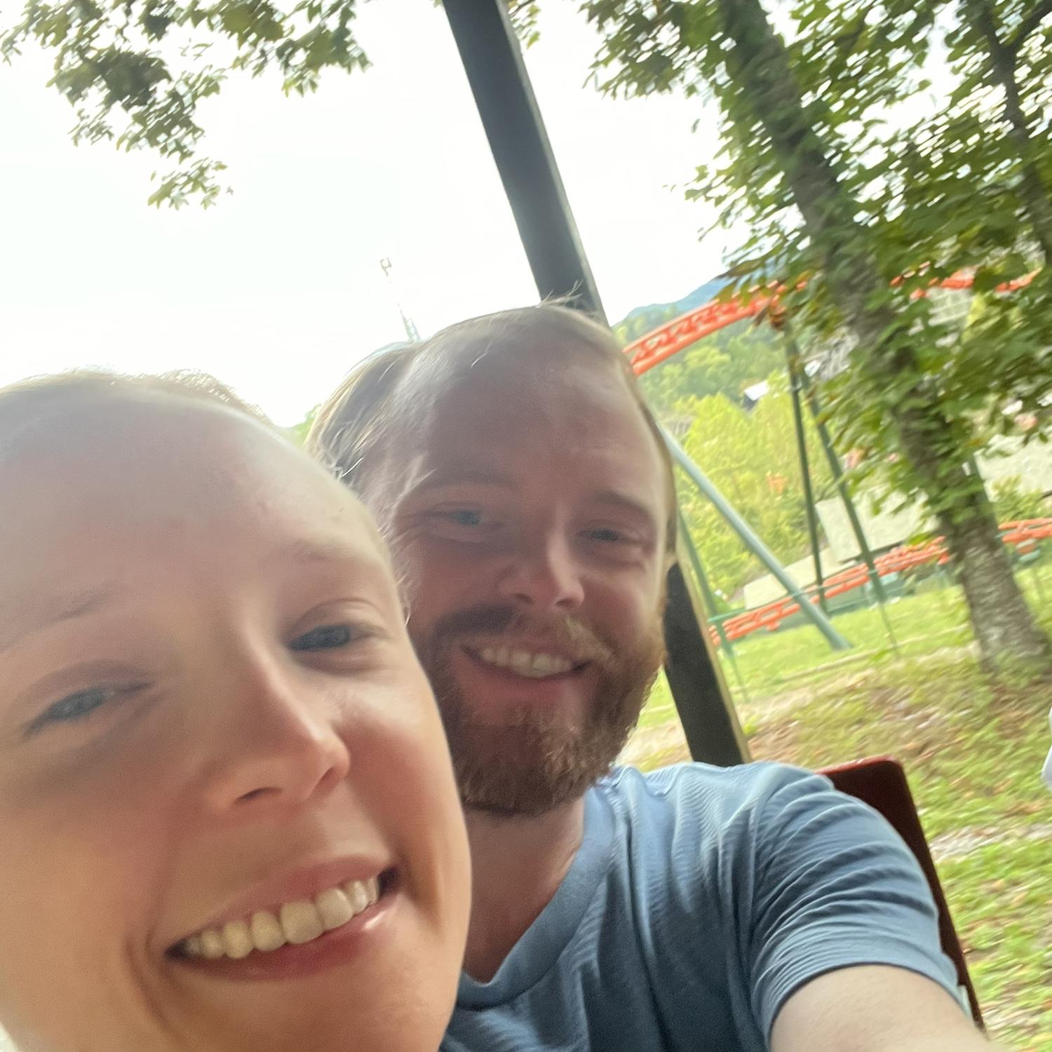 Train ride through Dollywood!