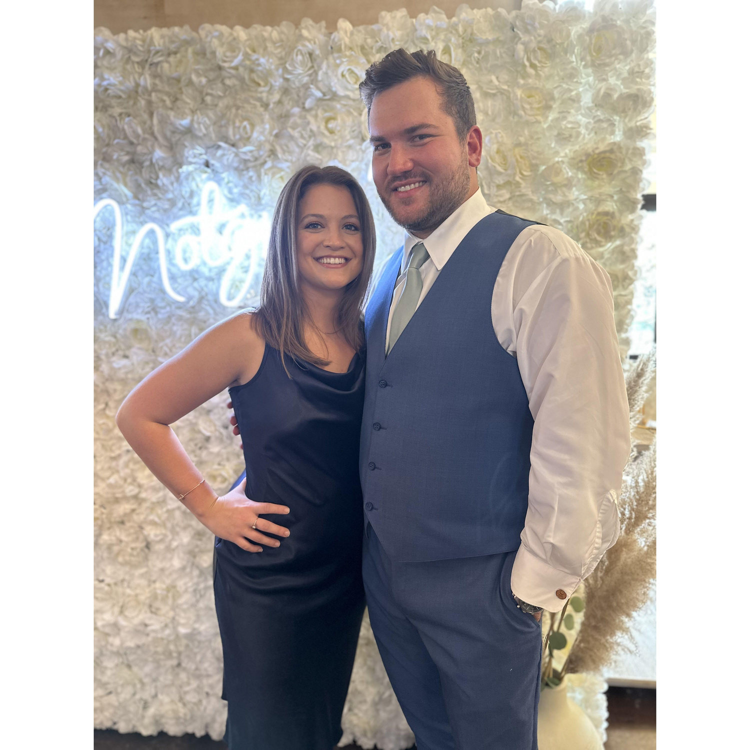 at the Notgrass wedding
