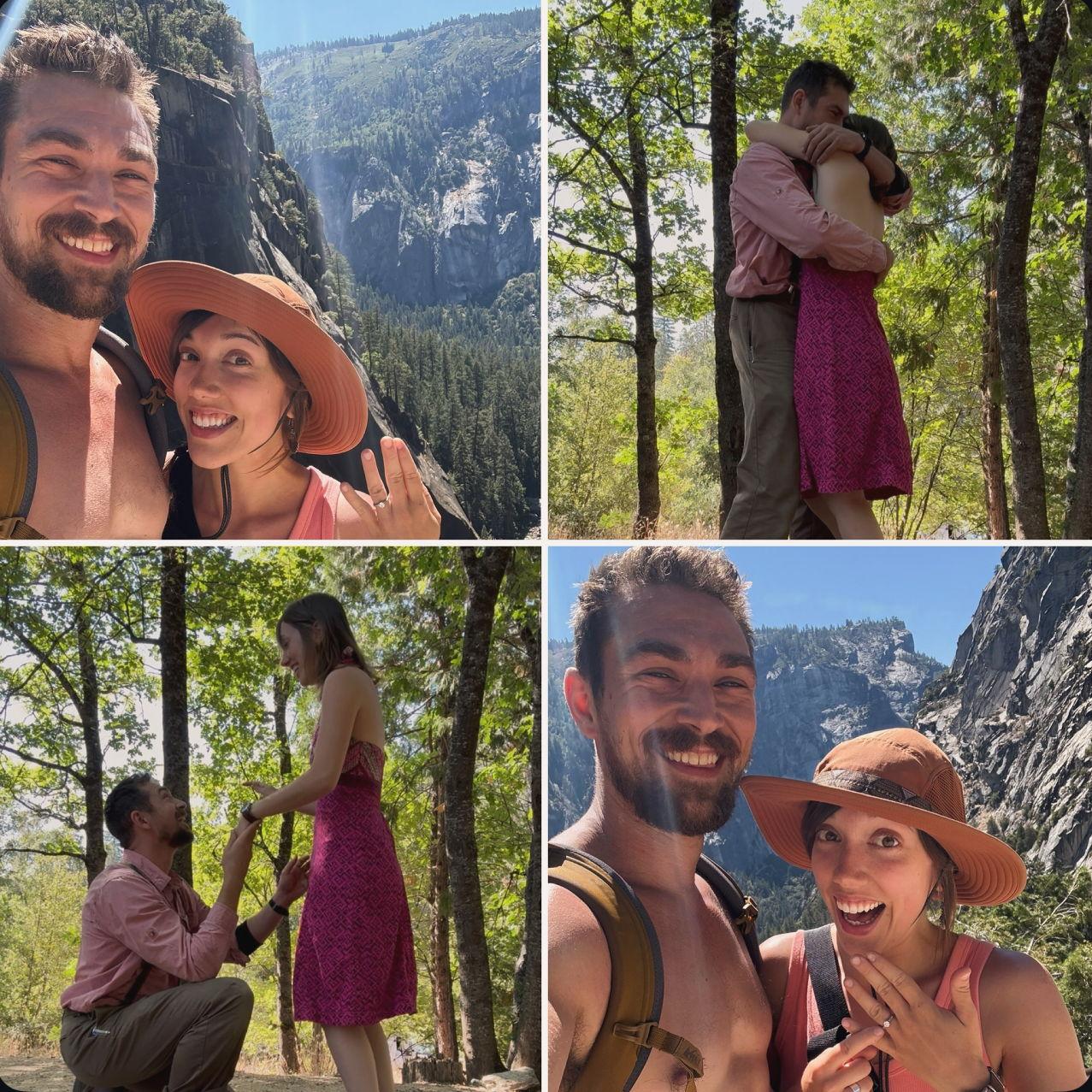 Our engagement in Yosemite!