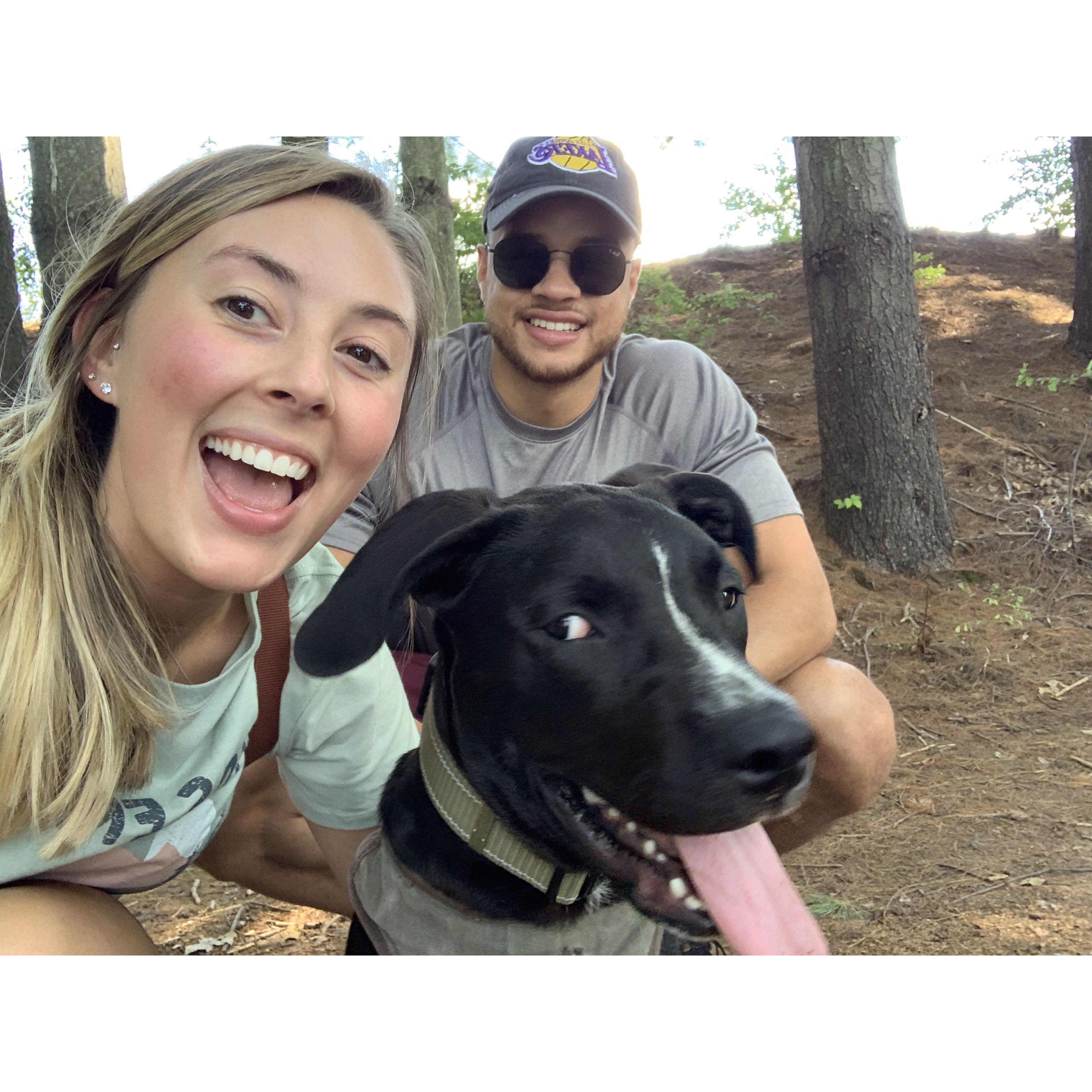 ~Our first hike with Beau 2021