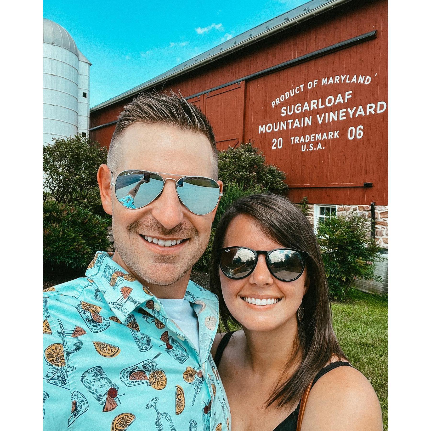 My winery tour 30th Birthday