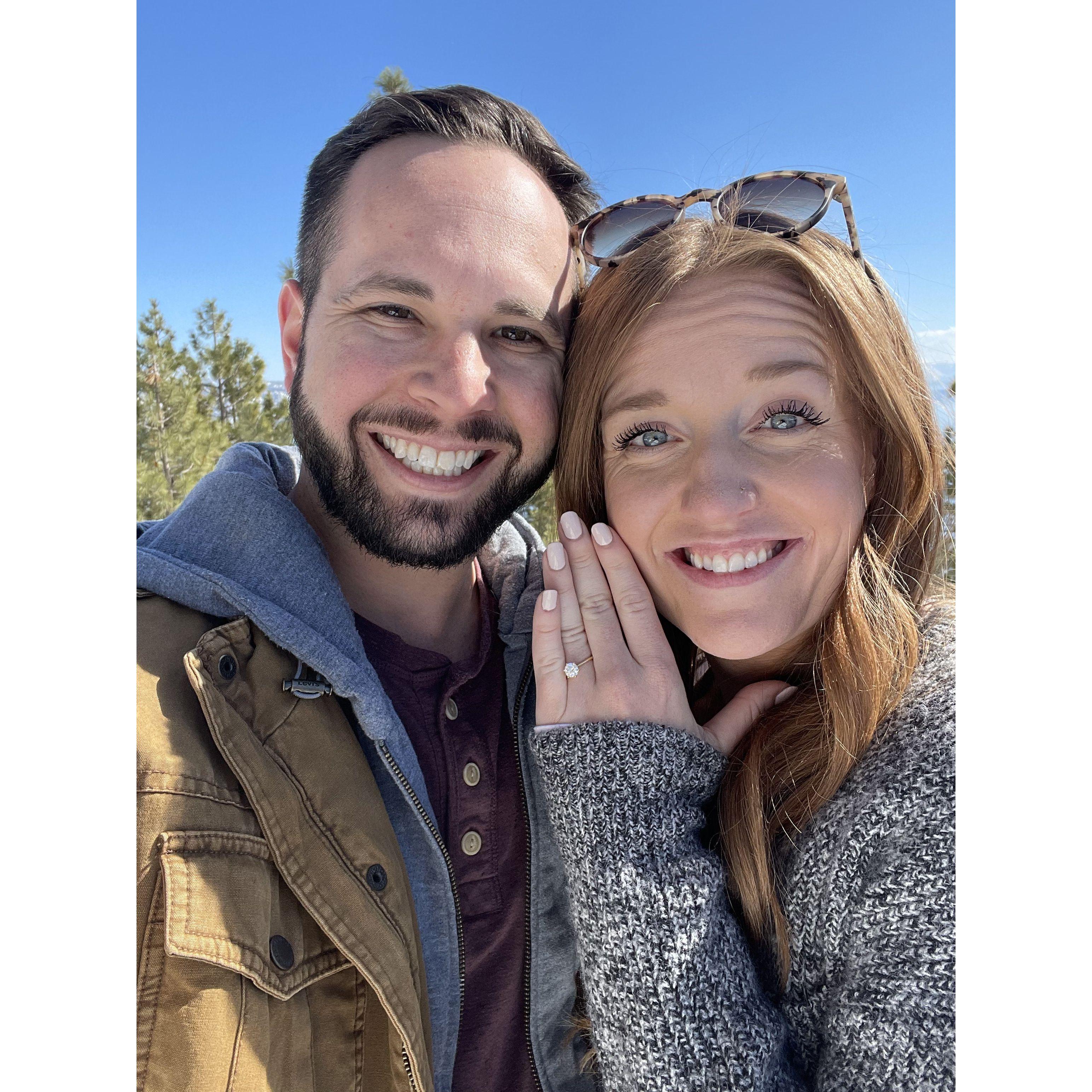 Our Engagement at Lake Tahoe!