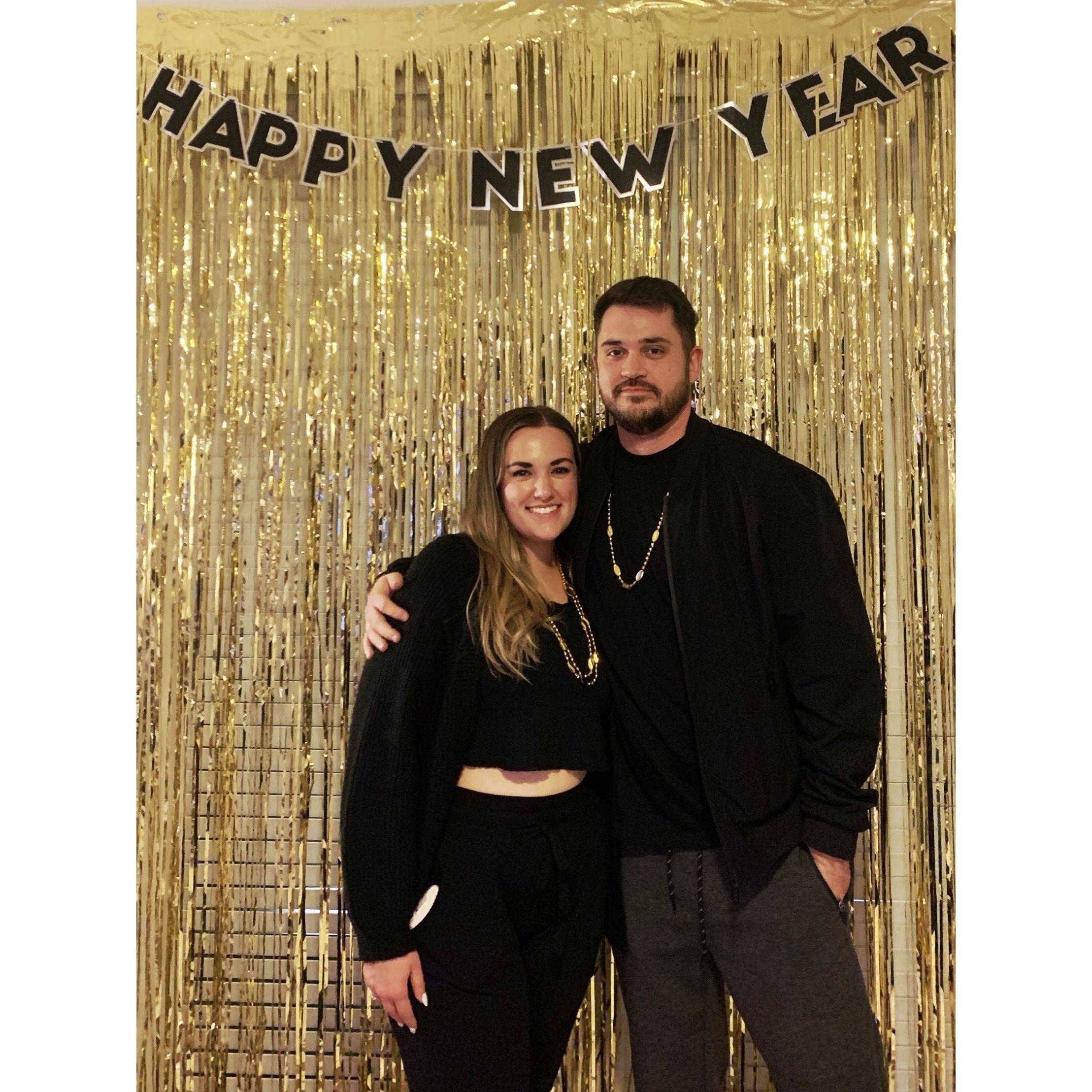 Our first picture together on our second date
