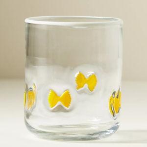 Bow Pasta Icon Juice Glass