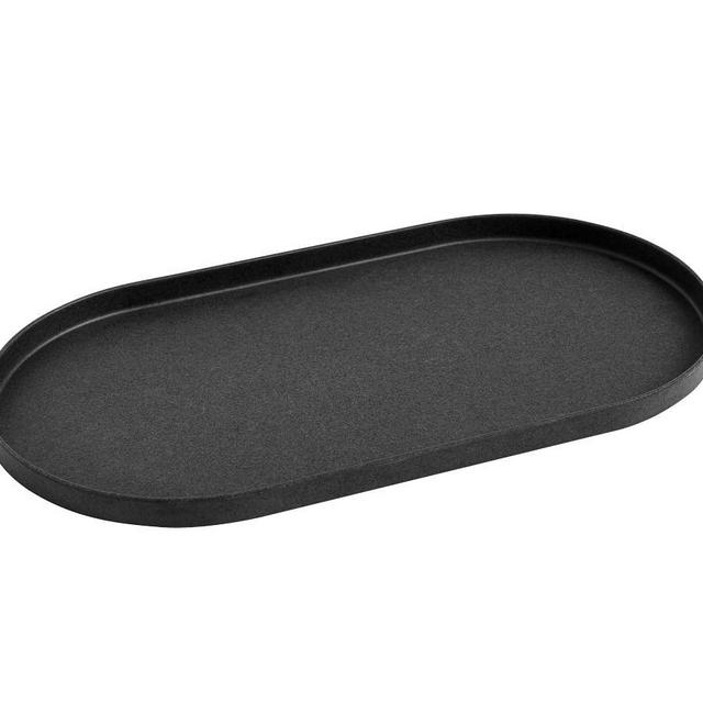 Mason Modern Melamine Serve Platter - Charcoal
