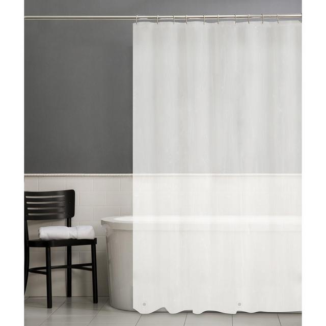 Simply Essential™ 70-Inch x 84-Inch Lightweight PEVA Shower Curtain Liner in Frost