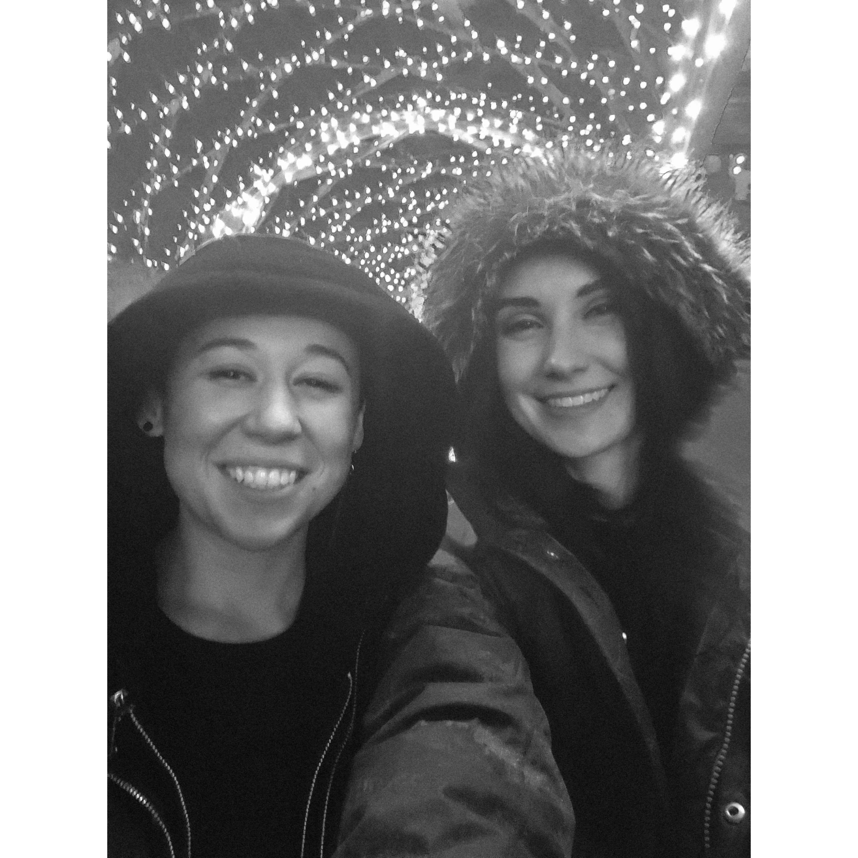 Spending our first New Year's together in Boston, 2022!