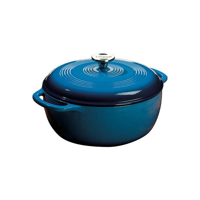 6 Quart Evergreen Enameled Cast Iron Dutch Oven