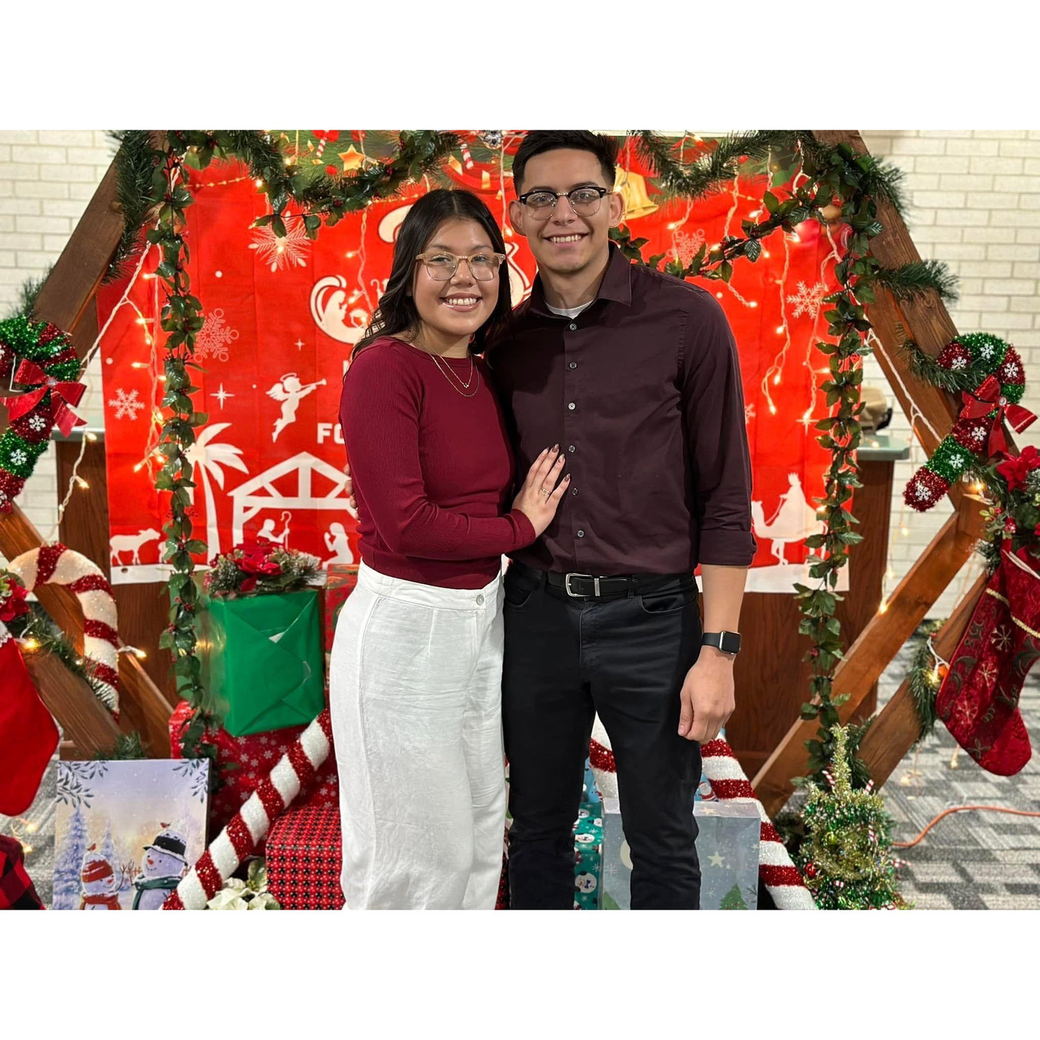 Last Christmas as fiances