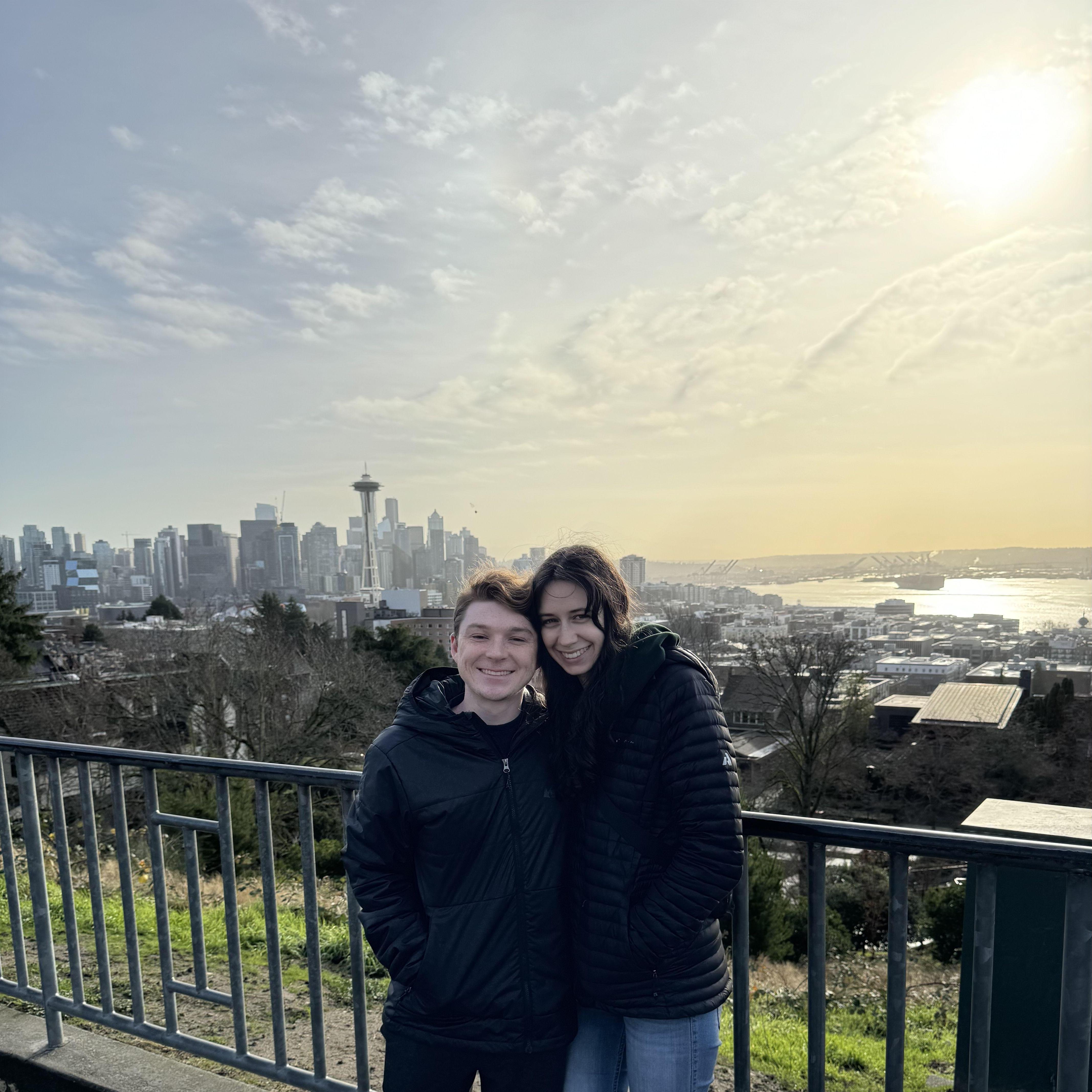 Gavin's second trip to Seattle in December of 2024