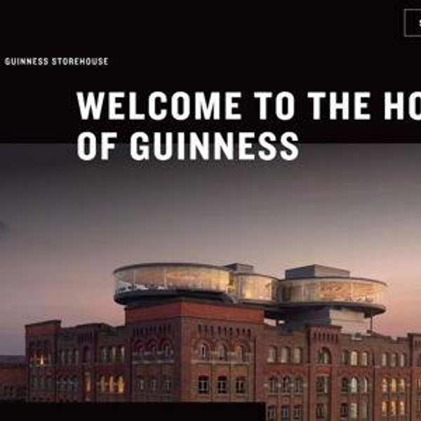 Guinness Storehouse Visit (Honeymoon)