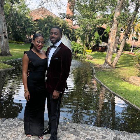 Our first wedding
