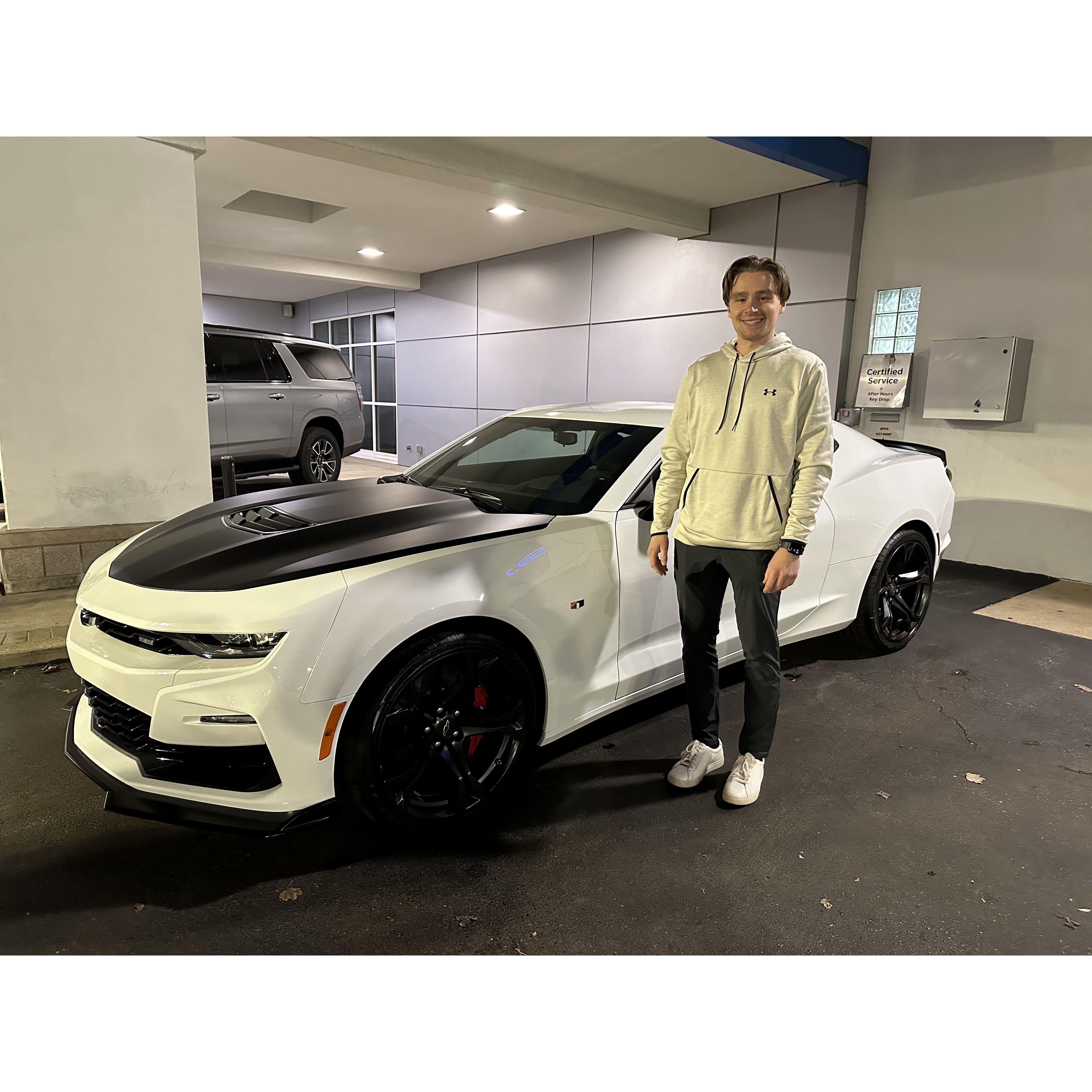 When Josh got his Camaro!