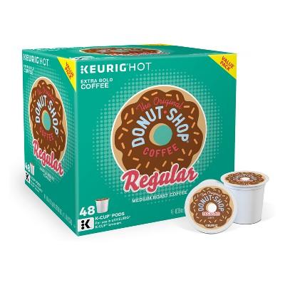 The Original Donut Shop Regular Medium Roast Coffee - Keurig K-Cup Pods - 48ct