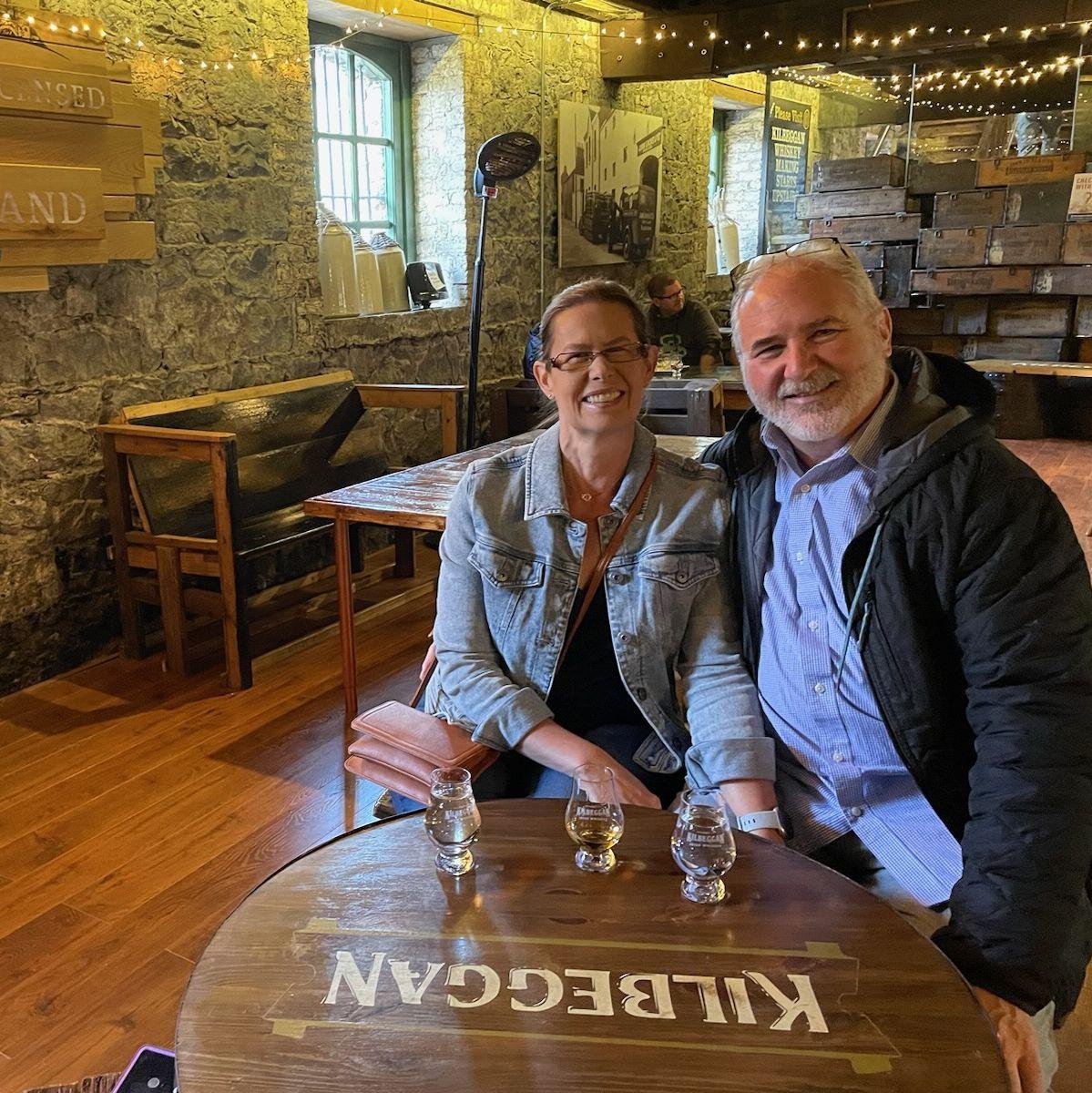 Going to Ireland was one of our favorite vacations together