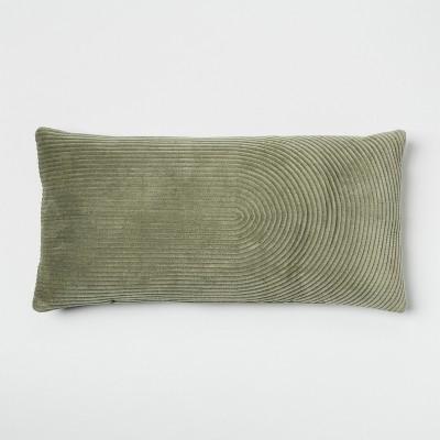 Quilted Velvet Oversize Lumbar Throw Pillow - Project 62™