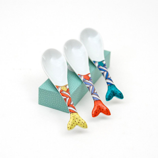 Handmade Kutani Ware Handmade Whale Spoon | Birthday Gift