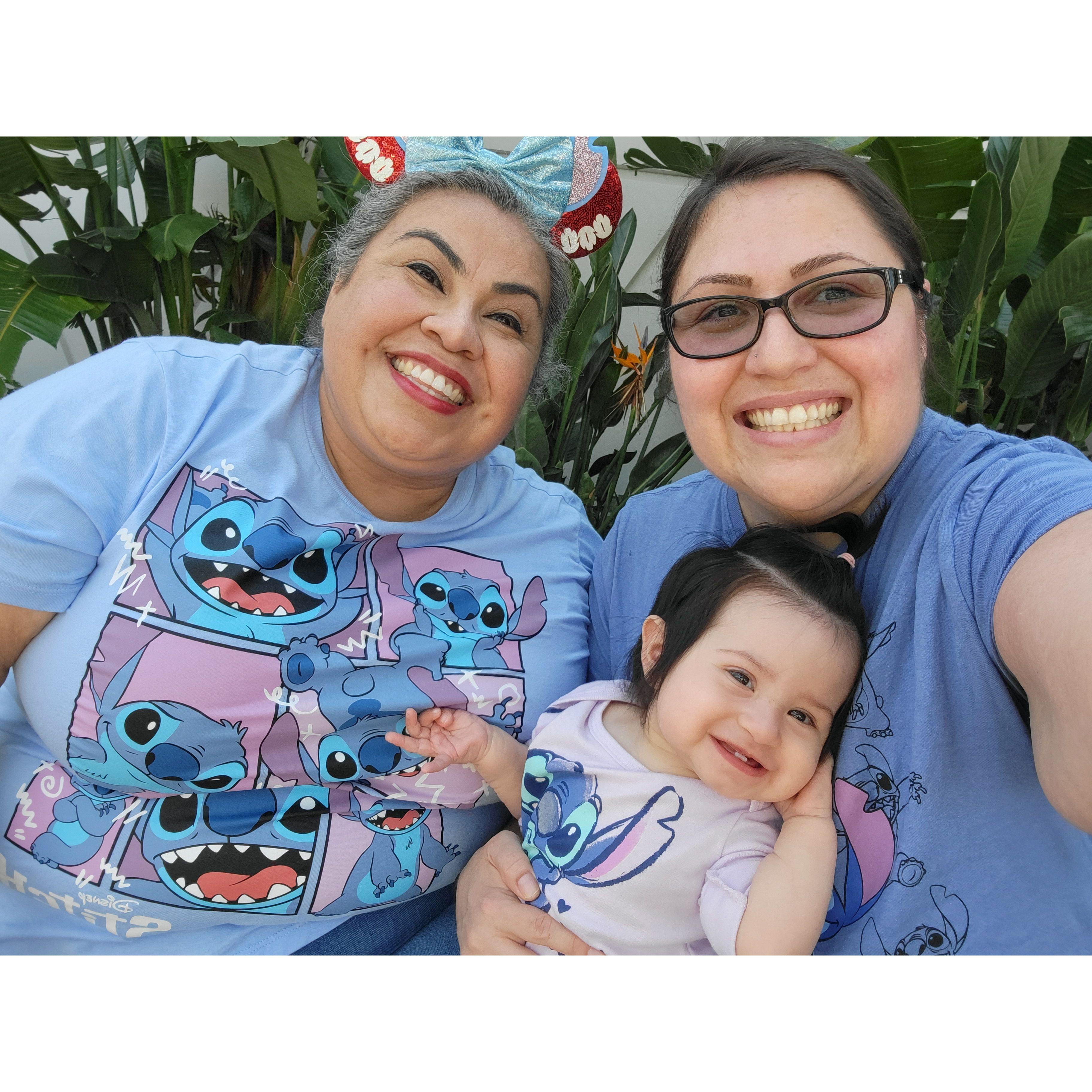 Stitch love at Disney World