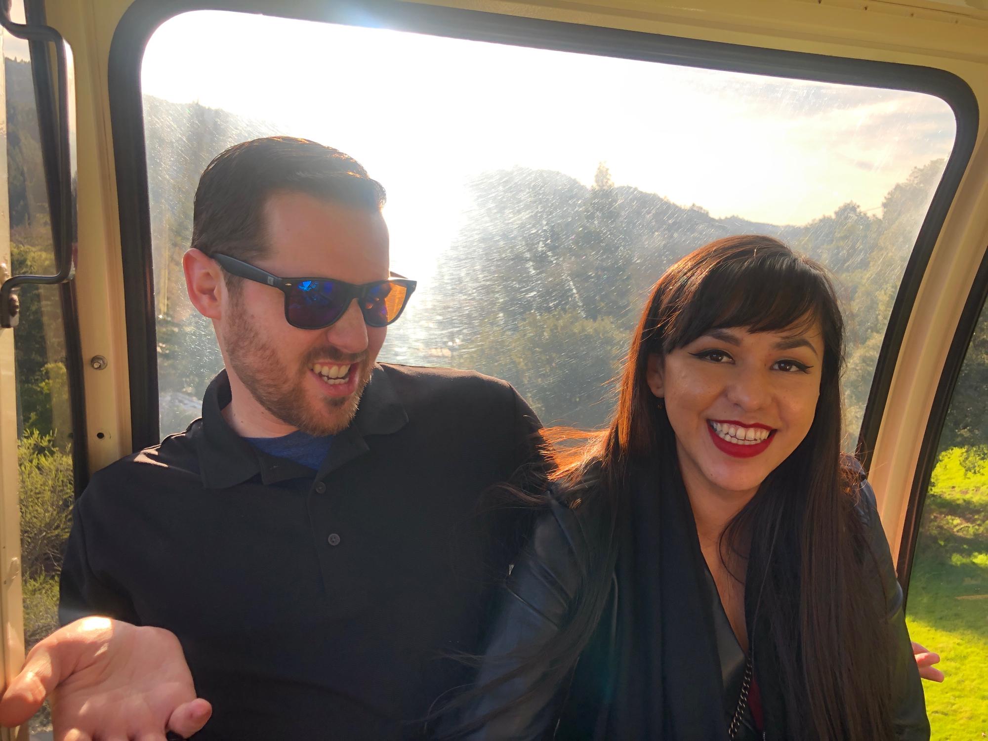 Wine tasting in Napa pre-COVID19