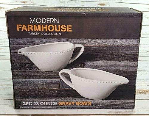 Modern Farmhouse Turkey Collection Gravy Boats - 2