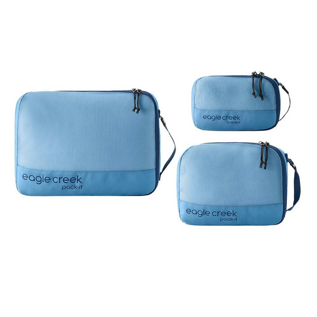 Eagle Creek Pack-It Isolate and Reveal Packing Cubes Set - Durable, Ultra-Lightweight and Water-Resistant Ripstop Fabric