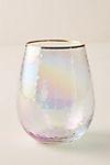 Lustered Stemless Wine Glasses, Set of 4