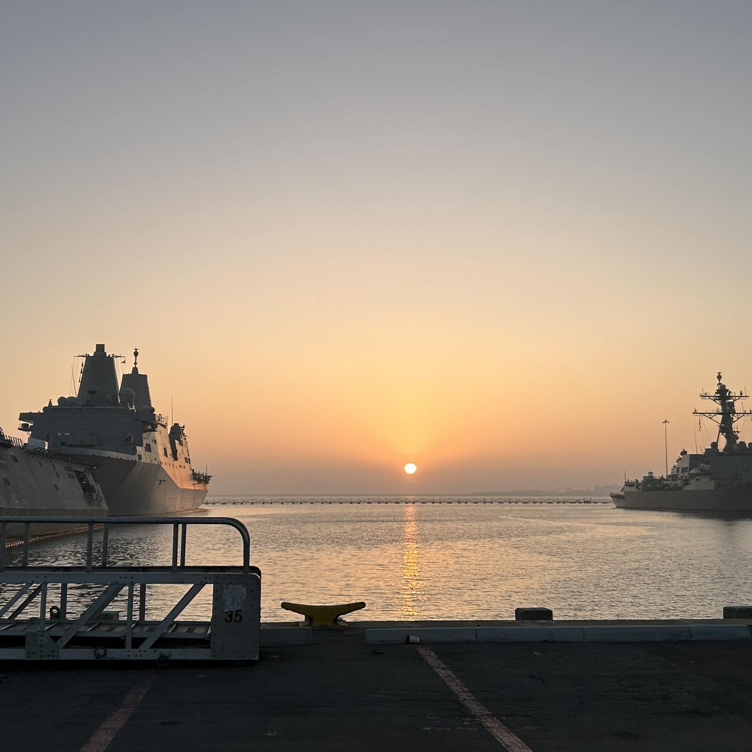 New Years Day 2025. Visited his boat since someone had to work.