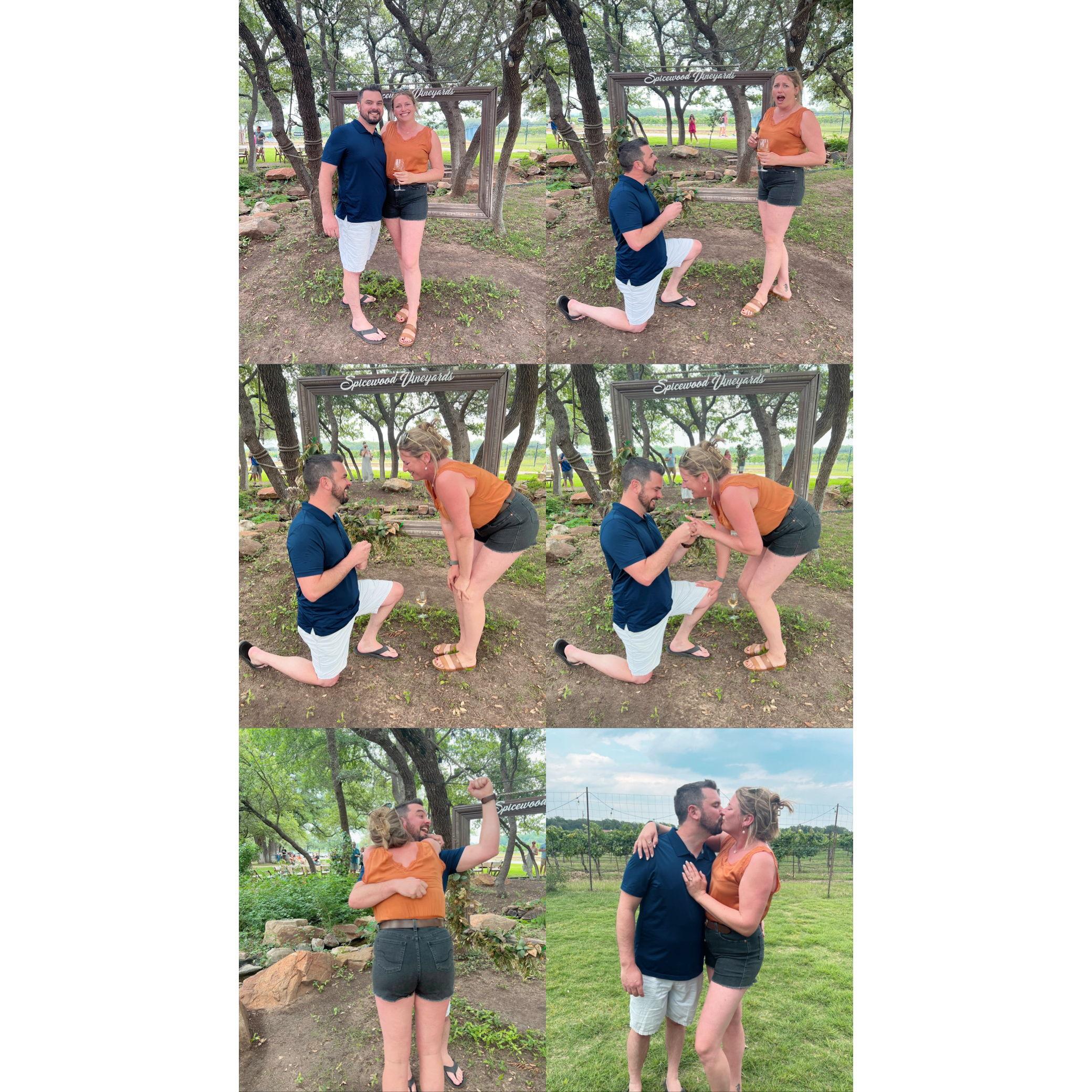 May 27, 2023: She said YES!