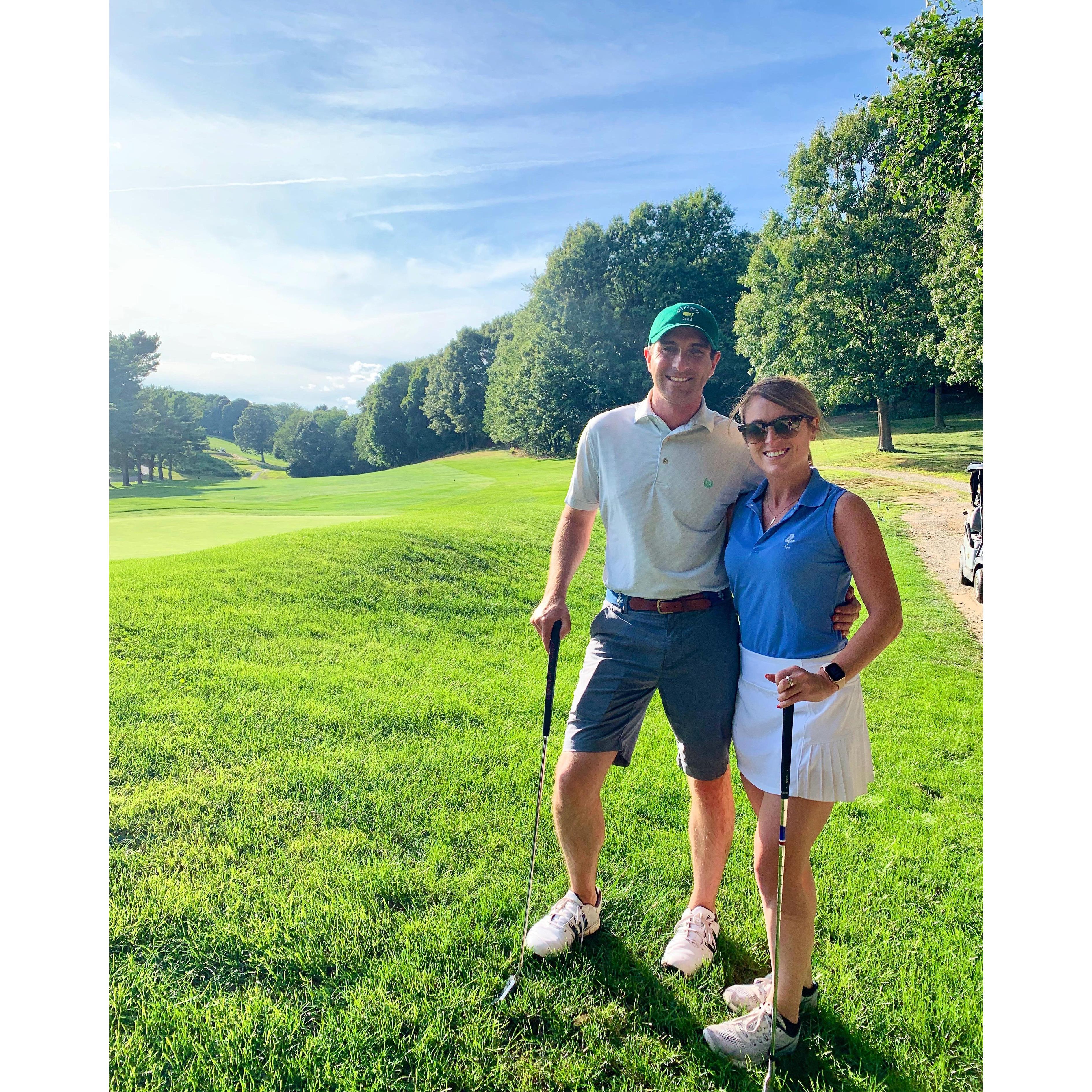 First Golf Outing, 2019