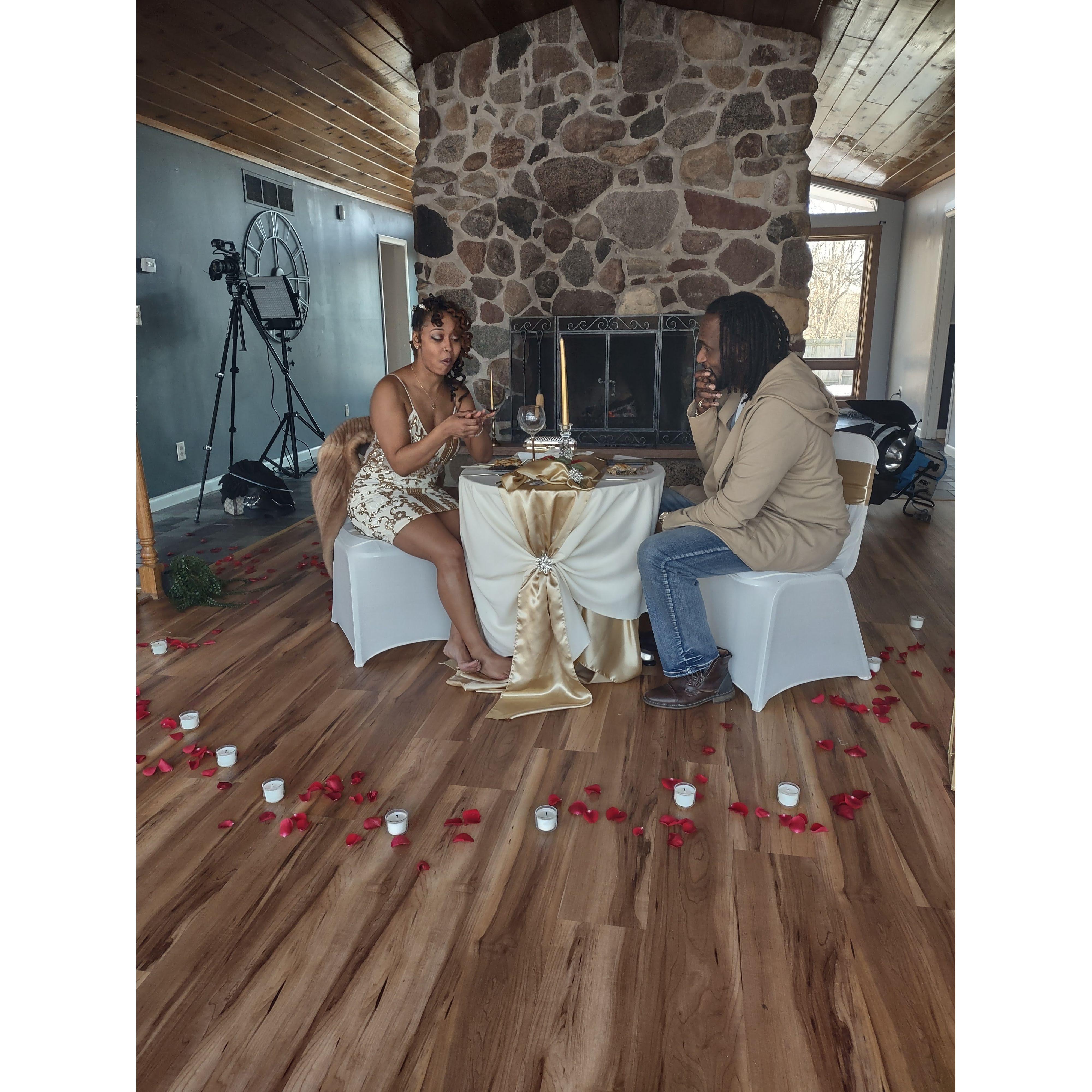 Our engagement after 4 months!