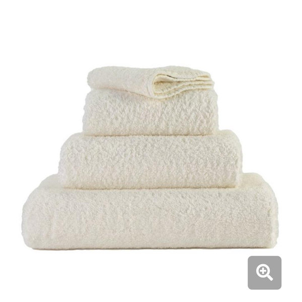 Fine Linens | Ivory Hand Towels by Abyss & Habidecor