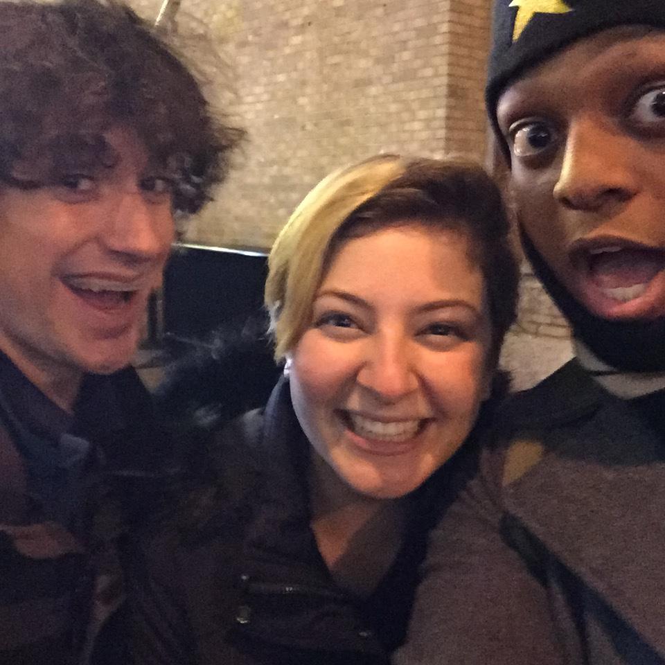 Met the Hamilton cast in 2017