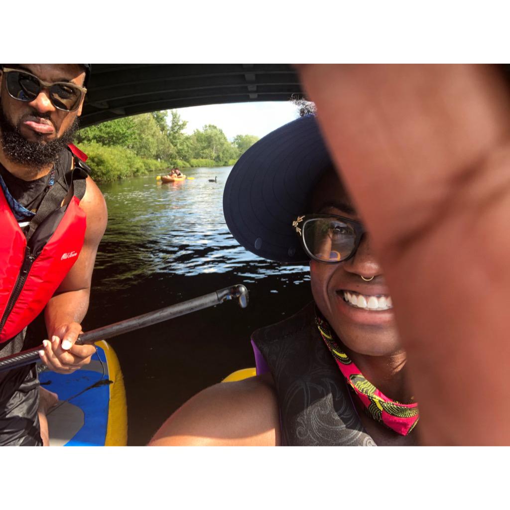 Paddle boarding on the Charles River 2020