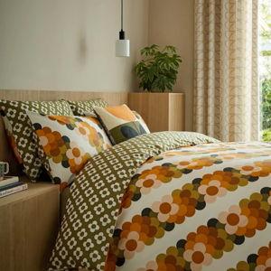 Orla Kiely Retro Flower Stripe Duvet Cover Set