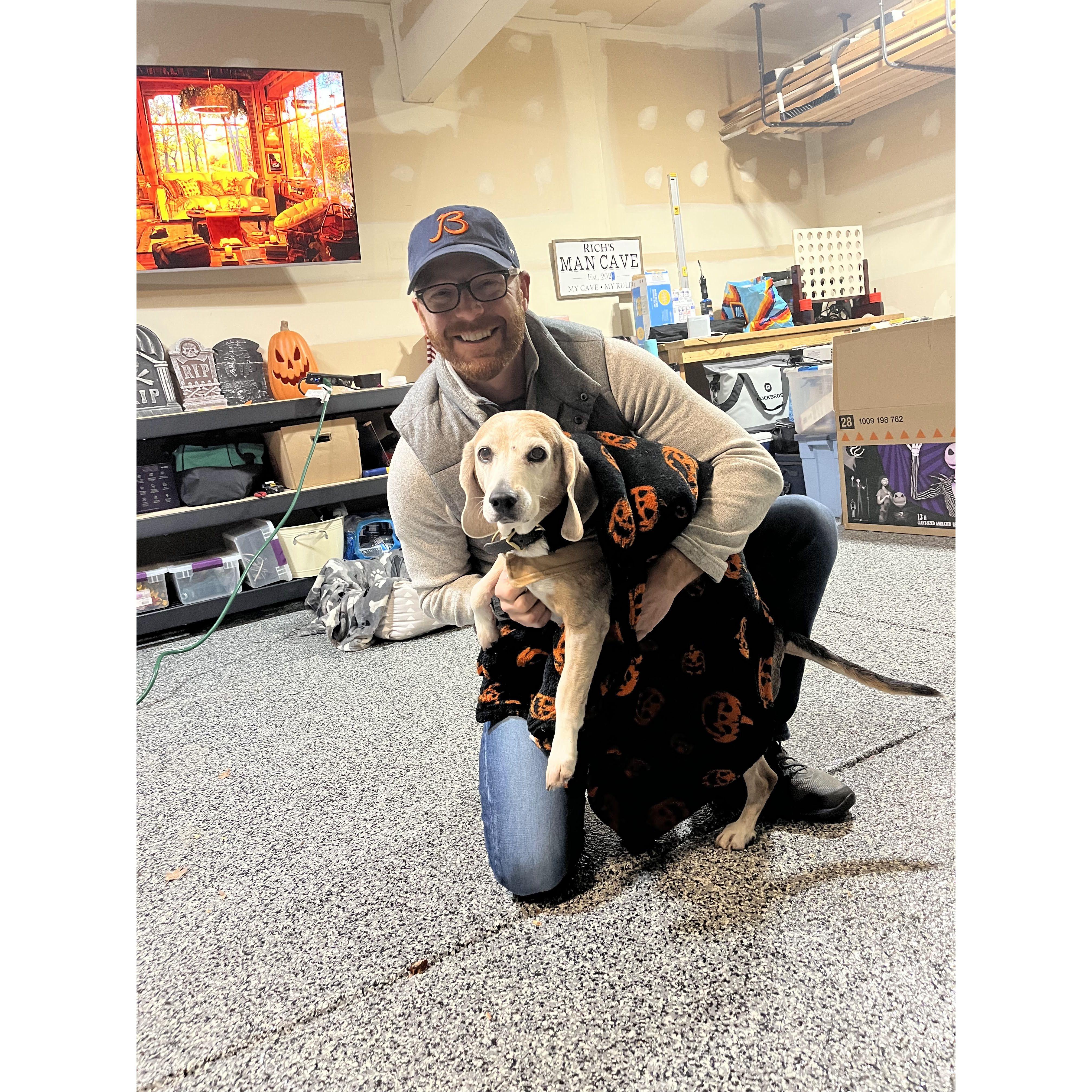 Halloween with our best beagle!