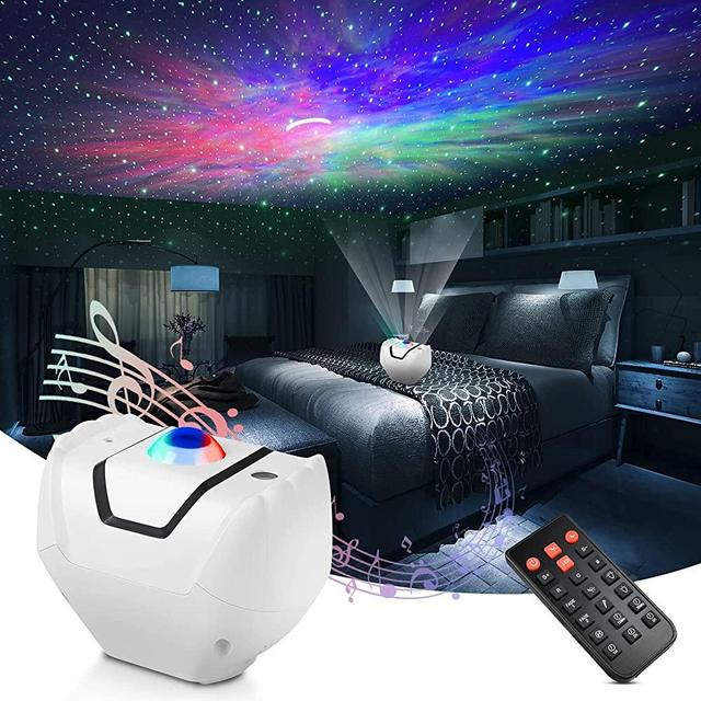 Star Projector, Galaxy Projector with Remote Control, 3 in 1 Night Light, Led Nebula Cloud Galaxy Starry Projector for Baby Kids Adult, Party/Car/Bedroom Decor for Teen Girls