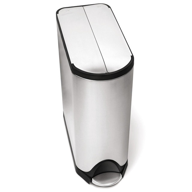 simplehuman 45-Liter Butterfly Step Trash Can