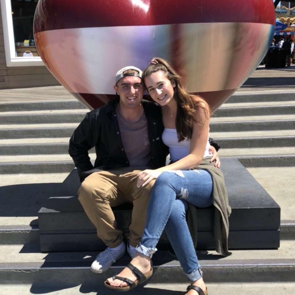 The first time Jacob visited Sydnee while doing long distance in 2019, they visited San Francisco and explored the city.