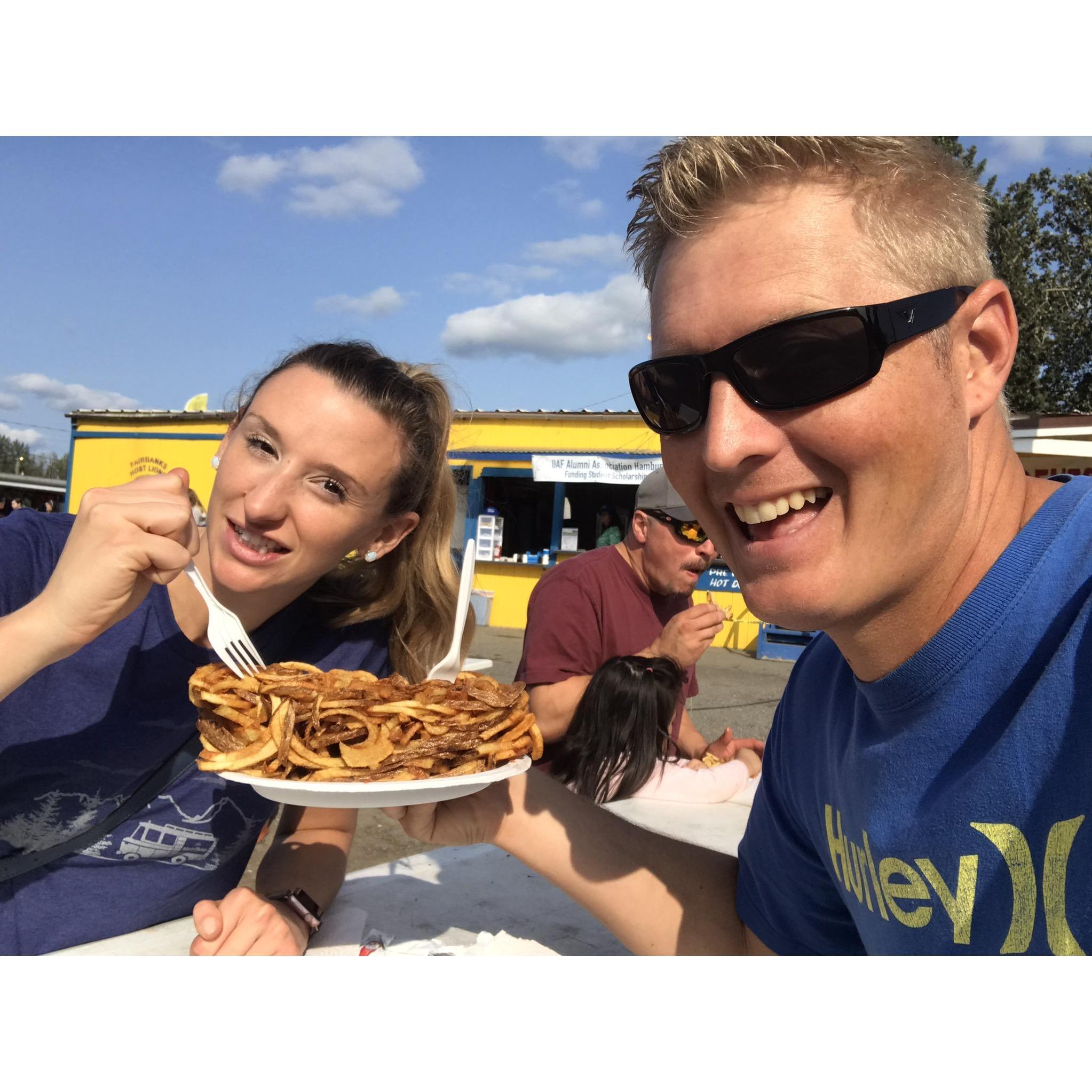 Fairbanks fair food
