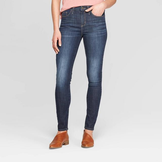 Women's High-Rise Skinny Jeans - Universal Thread™ Dark Wash 10
